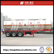 Oil Tank Truck, Tank Semi-Trailer in Road Transportation